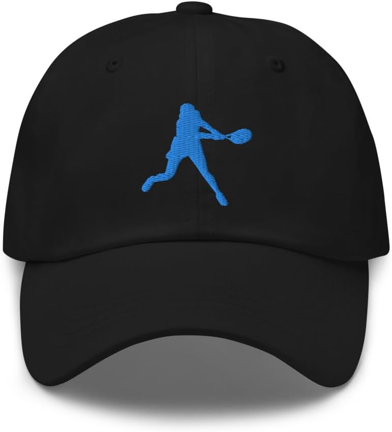 Ace2Eagle Store Coco Gauff Tennis Blue Silhouette Classic Adjustable Hat - Image 1